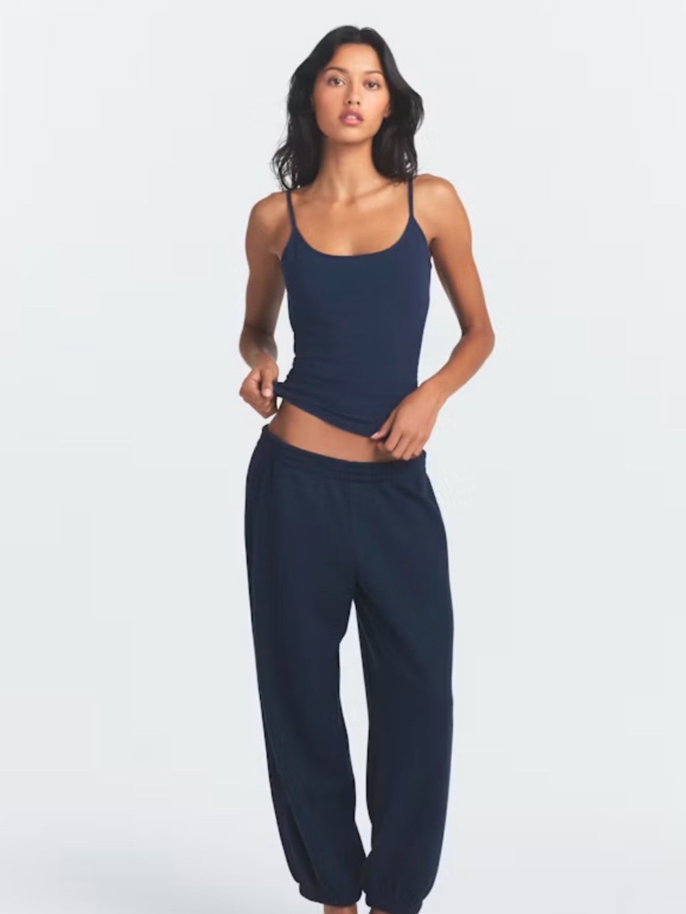 COTTON JERSEY CAMI STYLE: TP-TNK-10901W
COLOR: NAVY SIZE:M